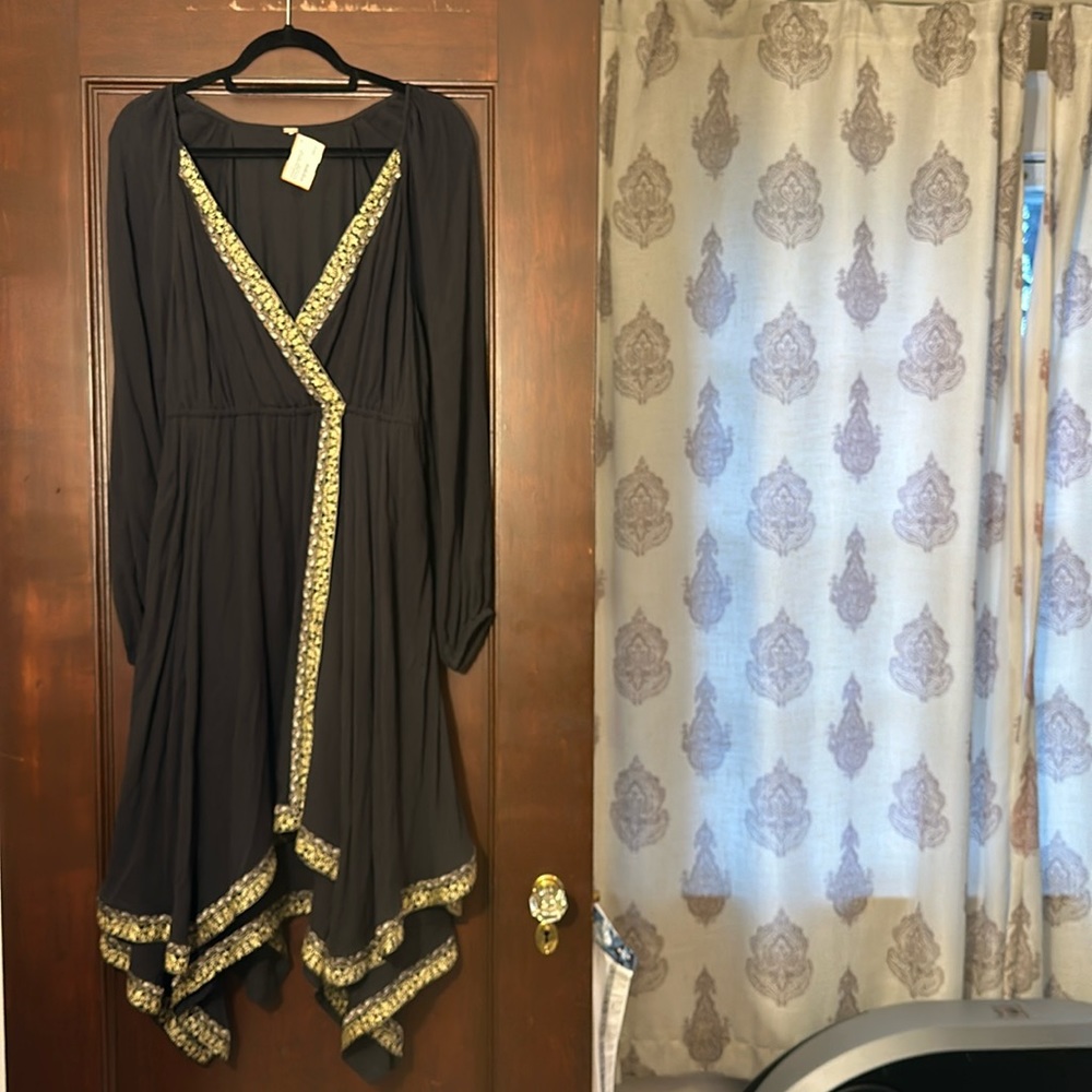 EUC free people waterfall dress fits like small/ med